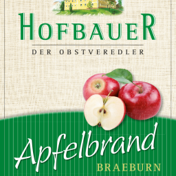 Apfelbrand Braeburn 0,5l
